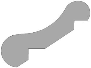 A&M 1003 1-9/16 x 5-1/4