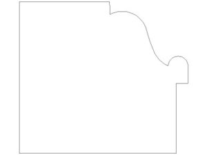 A&M 60219 1-5/8 x 1-13/16